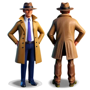 Cartoon Detective Png Ceo PNG Image