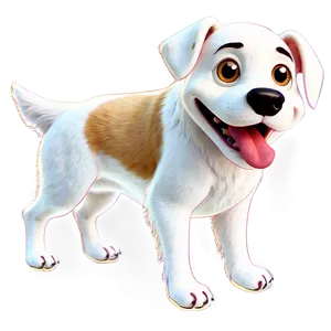 Cartoon Dog Clipart Png Rwb PNG Image