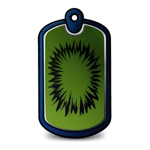 Cartoon Dog Tag Png 06122024 PNG Image