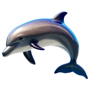 Cartoon Dolphin In Sunlight Png Vlr89 PNG Image