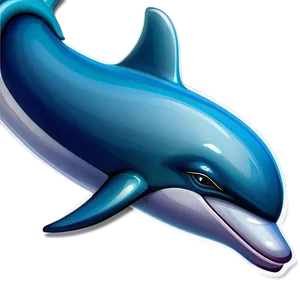 Cartoon Dolphins Png 06112024 PNG Image