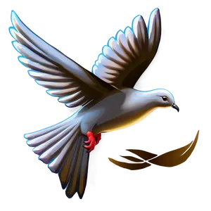 Cartoon Dove Clipart Png Yck47 PNG Image