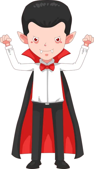 Cartoon Dracula Character.png PNG Image