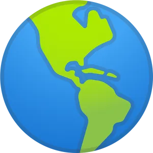 Cartoon Earth Graphic PNG Image