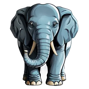 Cartoon Elephant Png Trb PNG Image