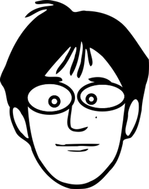 Cartoon Eyes Peering From Darkness PNG Image