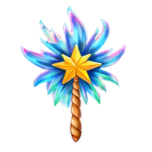 Cartoon Fairy Wand Png Aeo PNG Image