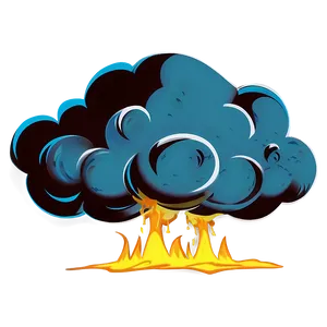 Cartoon Fart Cloud Png Tpn PNG Image