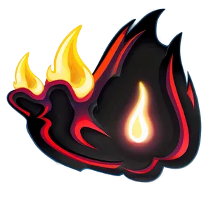 Cartoon Fire Flame Png Nev62 PNG Image