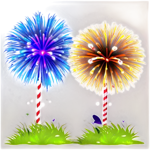 Cartoon Fireworks Png Xgl PNG Image