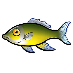 Cartoon Fish Transparent Png 75 PNG Image