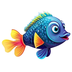 Cartoon Fish Transparent Png Wcl PNG Image