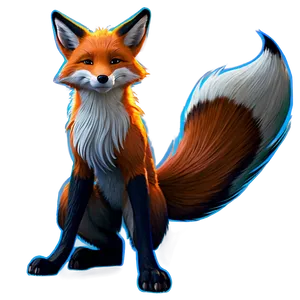 Cartoon Fox Tail Image Png 06282024 PNG Image