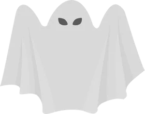 Cartoon Ghost Graphic PNG Image