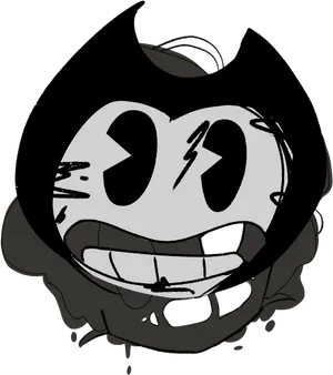 Cartoon_ Ghostly_ Face_ Emoji.png PNG Image