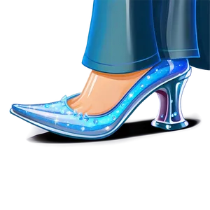 Cartoon Glass Slipper Image Png 60 PNG Image