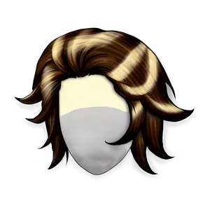 Cartoon Hair B PNG Image