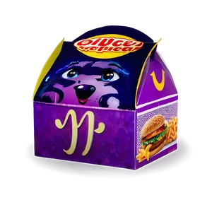 Cartoon Happy Meal Box Png Fpw PNG Image