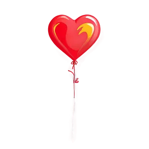 Cartoon Heart Balloon Png Joj PNG Image