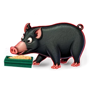 Cartoon Hog Png 80 PNG Image