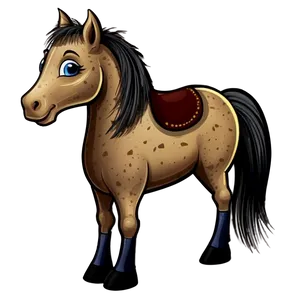 Cartoon Horse For Kids Png Cpe PNG Image