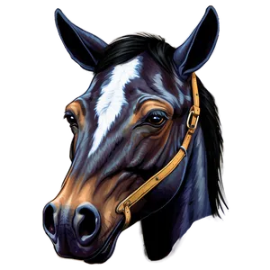 Cartoon Horse Head Clipart Png Dyj PNG Image