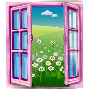 Cartoon House Windows Png 8 PNG Image