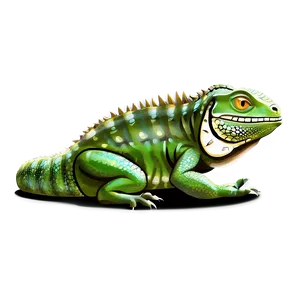 Cartoon Iguana Png 3 PNG Image