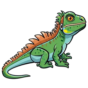 Cartoon Iguana Png Mob PNG Image