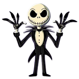 Cartoon Jack Skellington Png Djp5 PNG Image