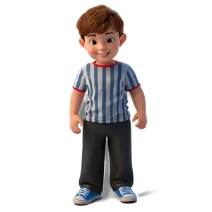 Cartoon Kid With Teddy Bear Png Irx39 PNG Image