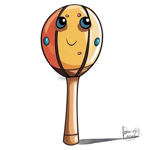 Cartoon Maraca Drawing Png Iww92 PNG Image