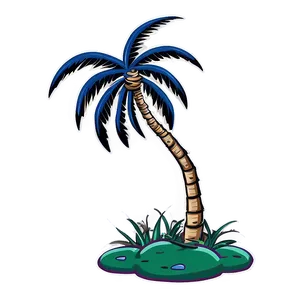 Cartoon Palm Tree Clipart Png 58 PNG Image