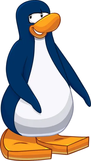 Cartoon_ Penguin_ Character.png PNG Image