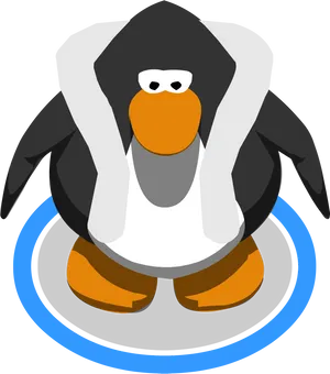 Cartoon Penguin Character PNG Image