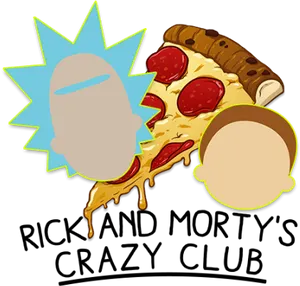 Cartoon Pepperoni Pizza Bite PNG Image