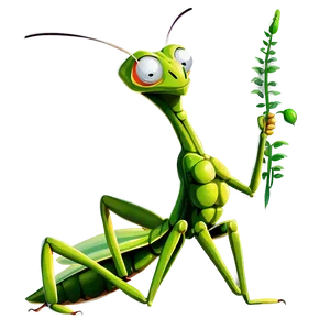 Cartoon Praying Mantis Png Toh PNG Image