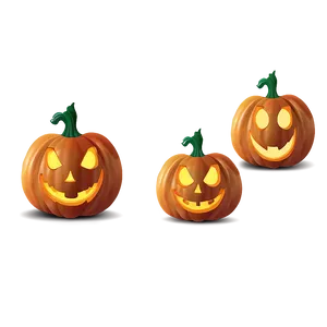 Cartoon Pumpkin Face Image Png Pob PNG Image