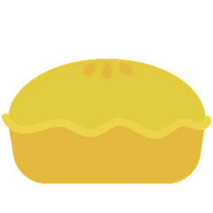 Cartoon Pumpkin Pie Graphic PNG Image