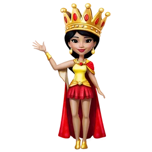 Cartoon Queen Crown Png 06132024 PNG Image