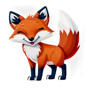 Cartoon Red Fox Png 06242024 PNG Image