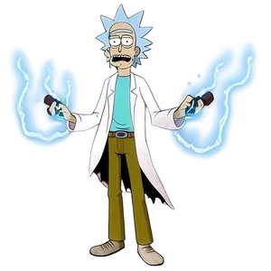 Cartoon Rick Sanchez Png Iuk PNG Image