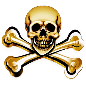 Cartoon Skull Crossbones Png Iji28 PNG Image