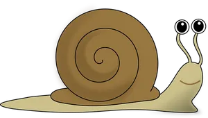 Cartoon Snail Cute Illustration PNG Image