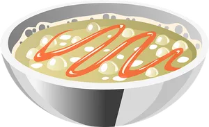 Cartoon Soup Bowl PNG Image