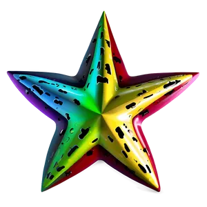 Cartoon Star B PNG Image