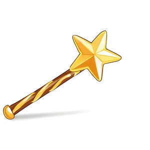 Cartoon Star Wand Png Tfs96 PNG Image