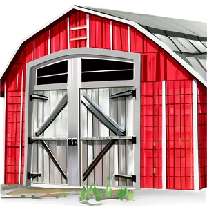 Cartoon Style Barn Png 56 PNG Image