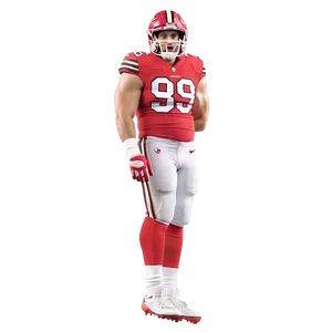 Cartoon Style Nick Bosa Png Byc88 PNG Image