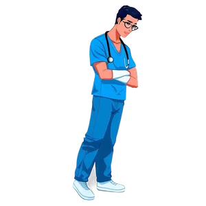 Cartoon Surgeon Doctor Png Fmc PNG Image